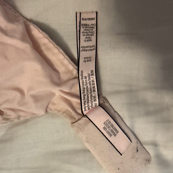 Victoria's Secret Blush Lace Trim Bra - Picture 2 of 3
